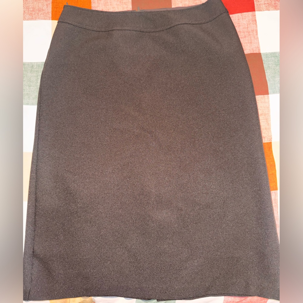United Colors Of Benetton Dark Brown Pencil Skirt